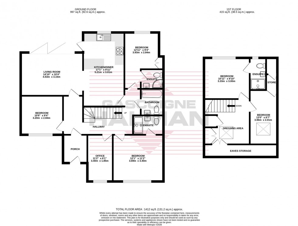 Floorplan for Rossendale Road, Heald Green, SK8