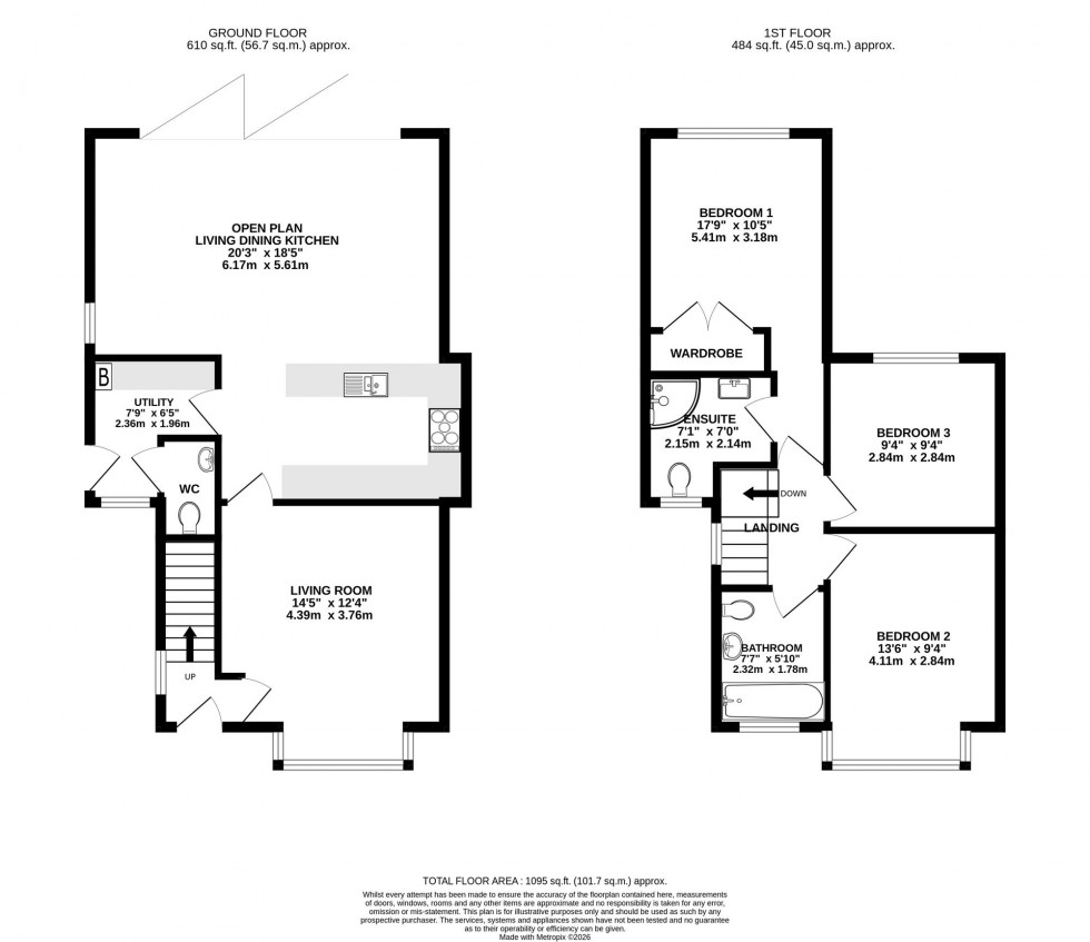 Floorplan for Oak Lane, Wilmslow, SK9