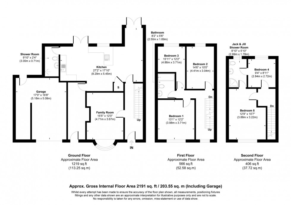 Floorplan for Cherry Lane, Lymm, WA13