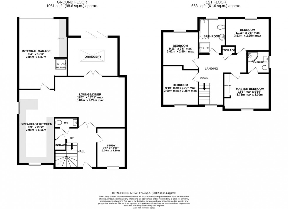 Floorplan for Medway Walk, Holmes Chapel, CW4