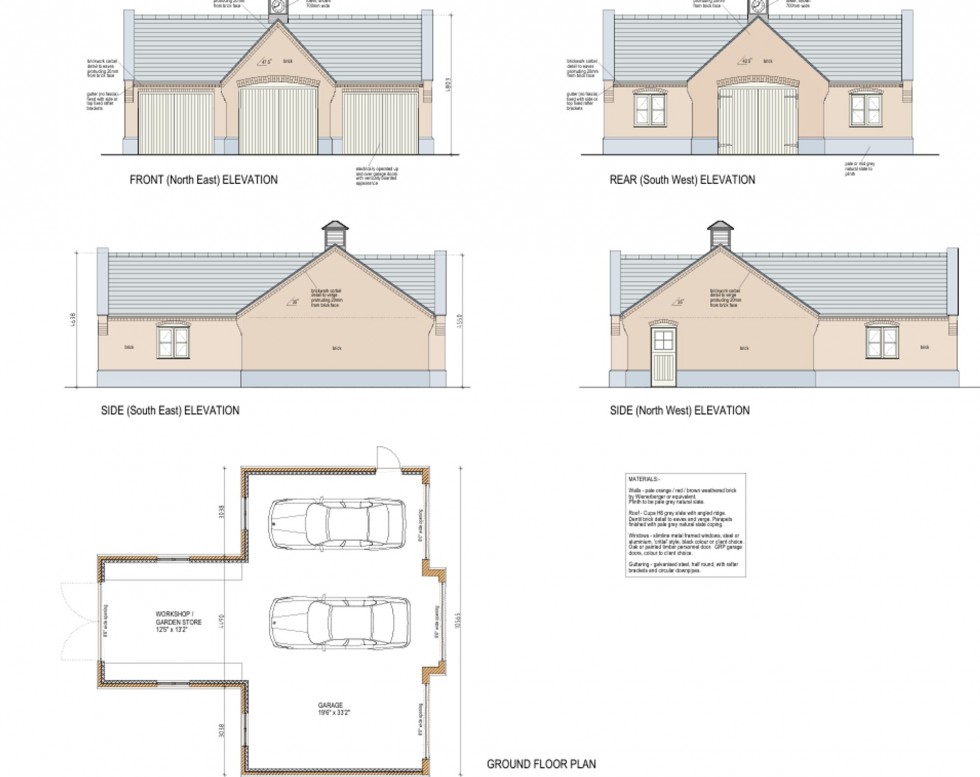 Floorplan for Duddon Common, Duddon, CW6