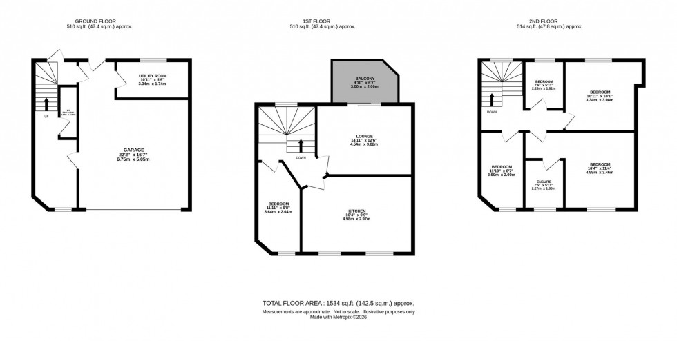 Floorplan for Roan House Way, Macclesfield, SK11