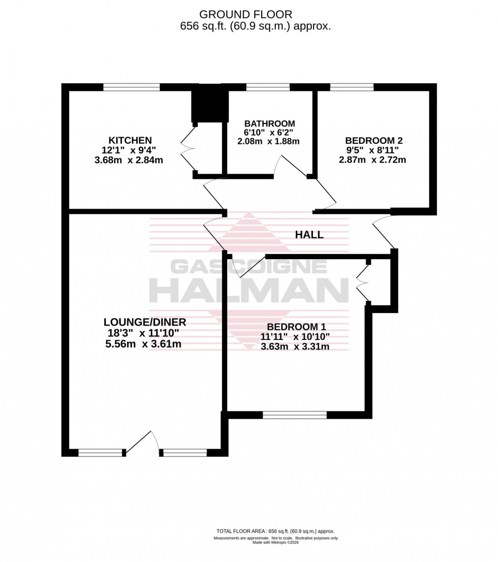 Floorplan for Dairyground Road, Bramhall, SK7