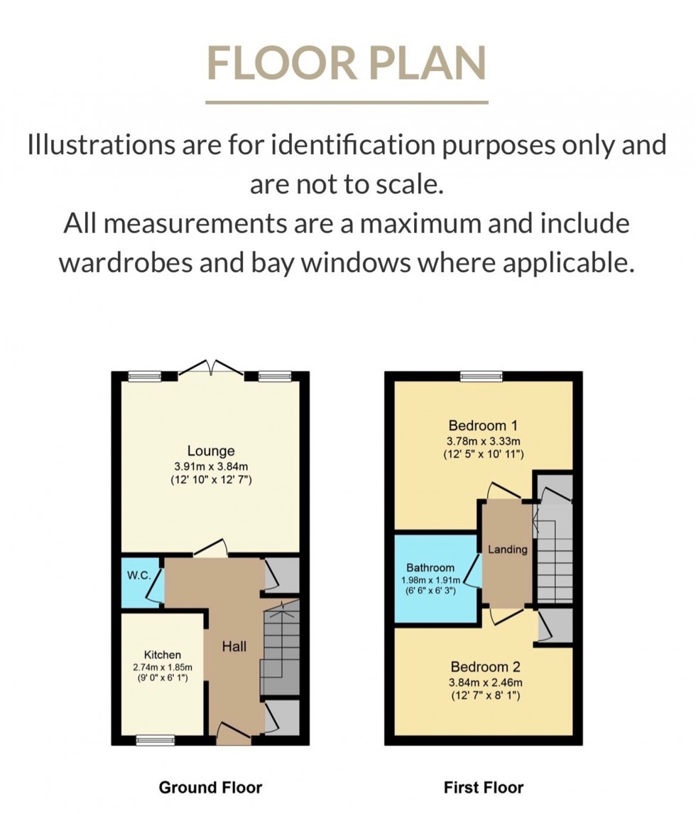 Floorplan for Park Avenue, Tattenhall, CH3