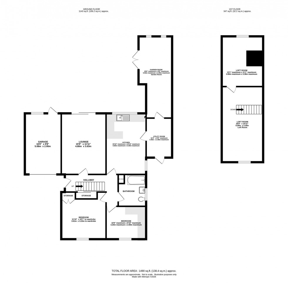 Floorplan for Lea Avenue, Goostrey, CW4