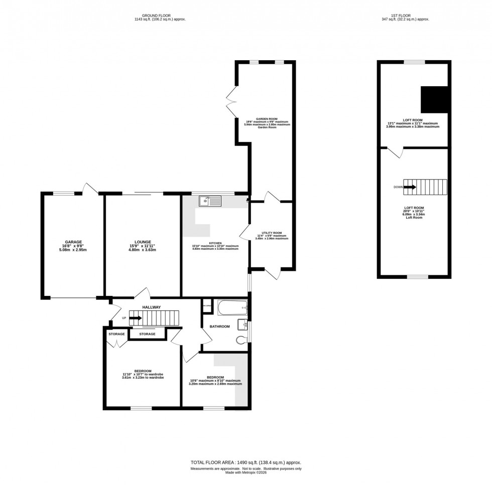 Floorplan for Lea Avenue, Goostrey, CW4
