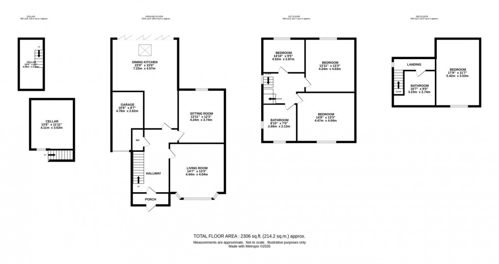 Floorplan for Longhurst Lane, Mellor, SK6