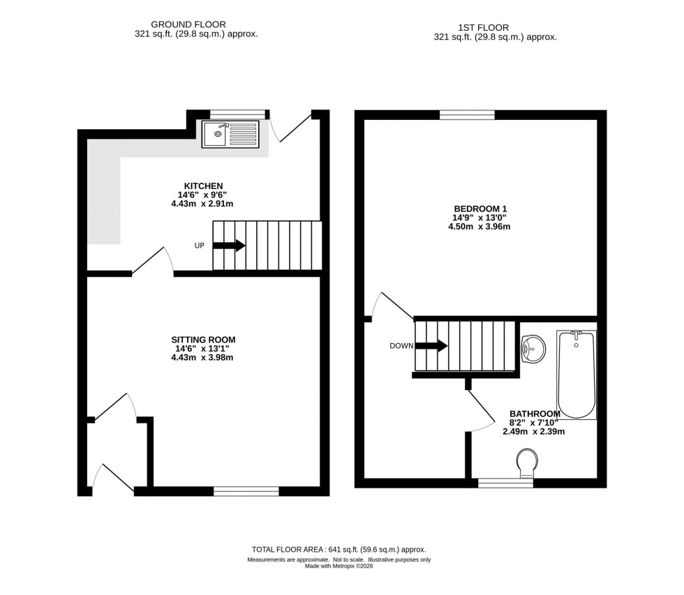 Floorplan for Kinder Road, Hayfield, SK22
