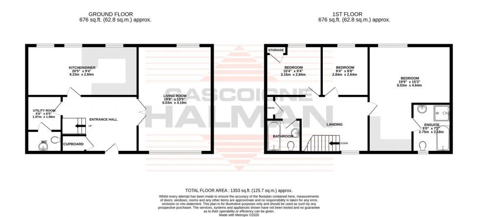 Floorplan for Church Lane, Sale, M33